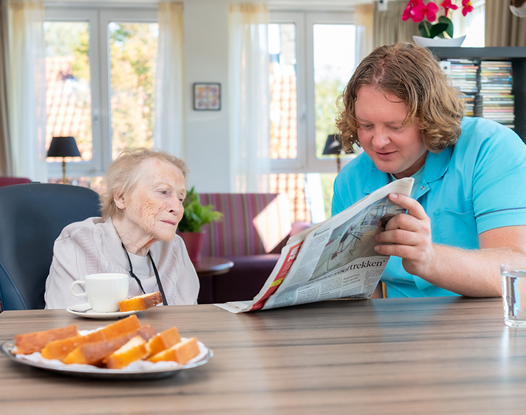 Werken in Hofwijck in Oegstgeest - woonzorglocatie van Marente
